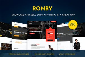 Ronby – 6 Niche Business Multi-Purpose WordPress Theme