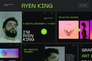 Ryen King – Personal CV/Resume WordPress Theme