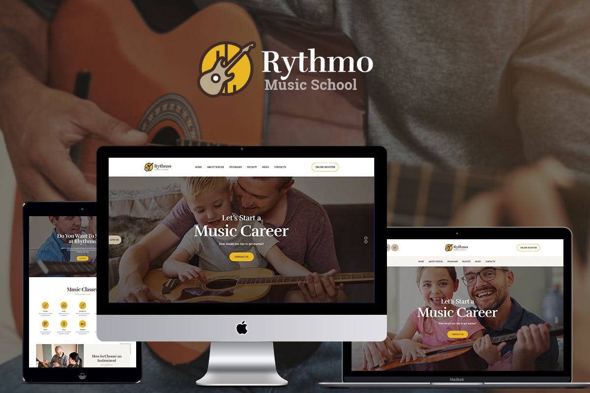 Rythmo 1.3.2 WordPress Theme