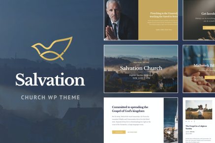 Salvation- Church & Religion 1.2.5 WordPress Theme
