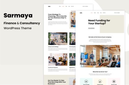 Sarmaya- Finance & Consultancy 1.0.4 WordPress Theme