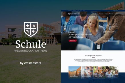 Schule- School & Education 1.2.3 WordPress Theme