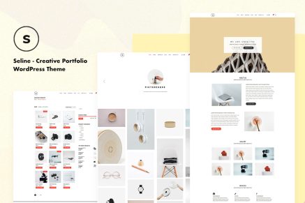 Seline- Creative Portfolio 1.1.4 WordPress Theme