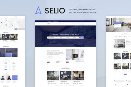 Selio- Real Estate Directory 1.9 WordPress Theme