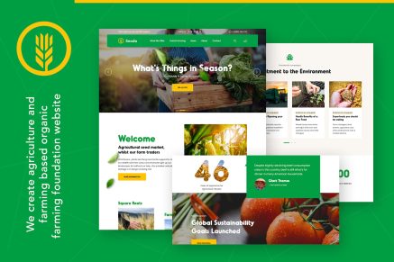 Seodo- Agriculture Farming Foundation T 1.1.0 WordPress Theme