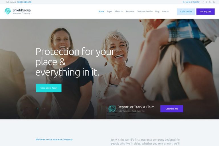ShieldGroup WordPress Theme