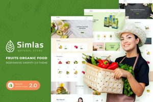 Simlas – Fruits Organic Food Shopify Theme