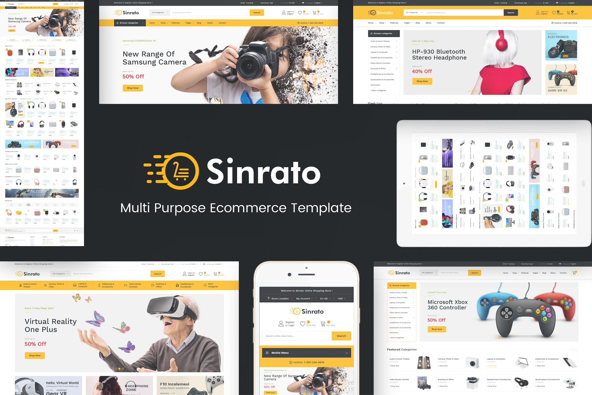 Sinrato- Electronics for 1.0.5 WordPress Theme
