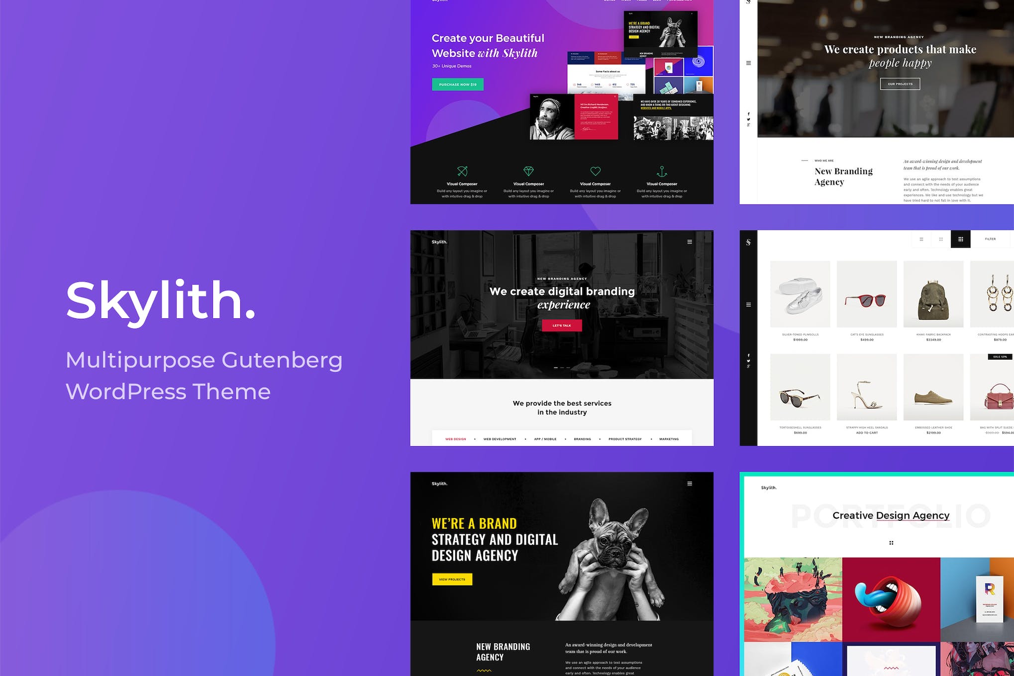 Skylith- Multipurpose Gutenberg 1.3.7 WordPress Theme
