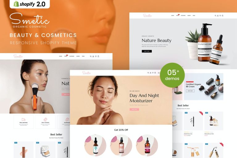 Smetic – Beauty & Cosmetics Shopify Theme