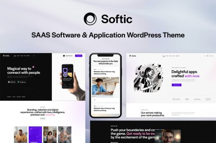 Softic 1.7.0 WordPress Theme