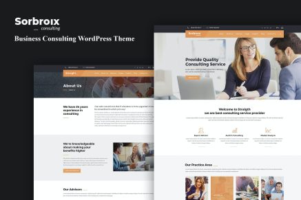 Sorbroix : Business Consulting 1.0 WordPress Theme