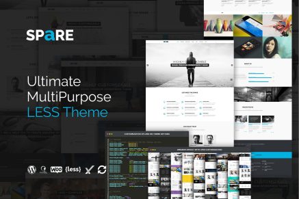 Spare - Ultimate MultiPurpose LESS Theme 1.7