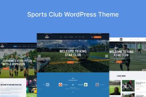 Sports Club WordPress Theme – SpoClub