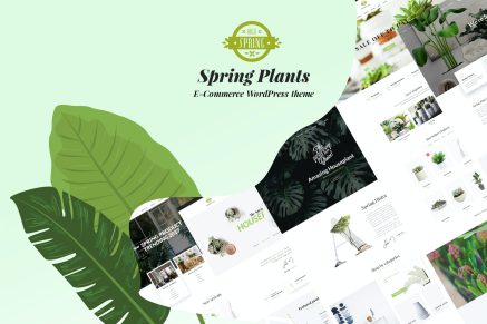 Spring Plants- Gardening & Houseplants 3.7 WordPress Theme