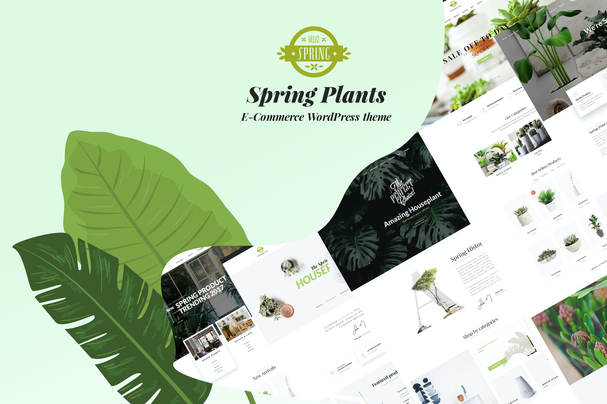 Spring Plants- Gardening & Houseplants 3.7 WordPress Theme