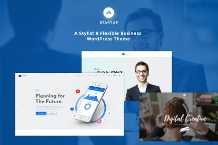 StartUp- Responsive Multi-Purpose 2.8 WordPress Theme