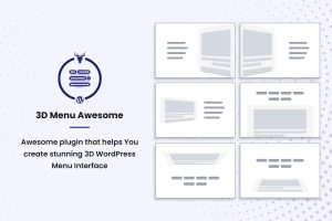 Stunning 3D Off Canvas Menu WordPress Plugin