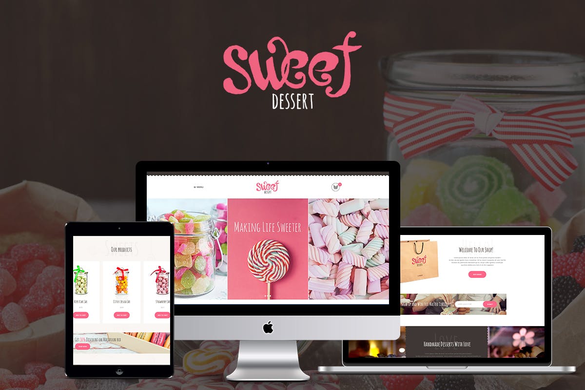 Sweet Dessert 1.1.12 WordPress Theme