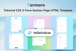 Tailwind CSS Form Section – Formoro