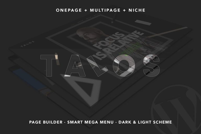 Talos – Creative Multipurpose WordPress Theme