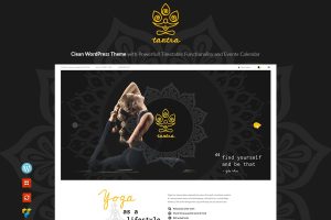 Tantra – A Yoga Studio and Fitness Club WordPress Theme