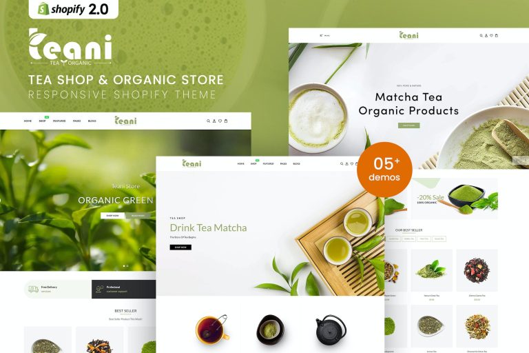 Teani – Tea Shop & Organic Store Shopify Theme