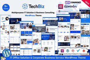 Techbiz – Multipurpose IT Solution Business Theme