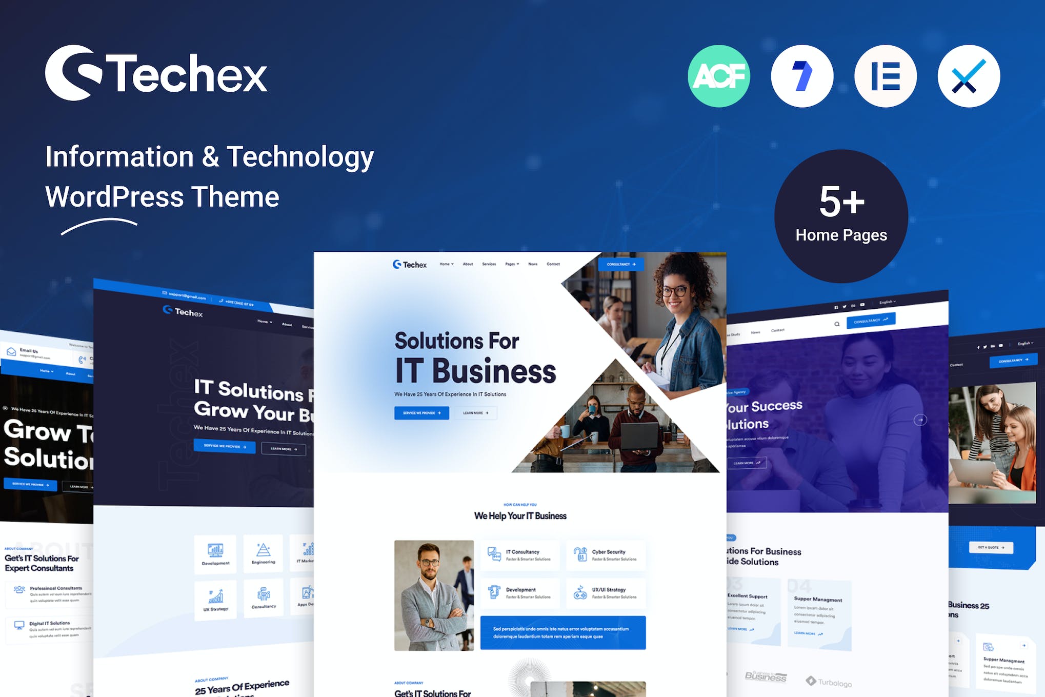 Techex- IT Solutions & Technology 1.0.8 WordPress Theme