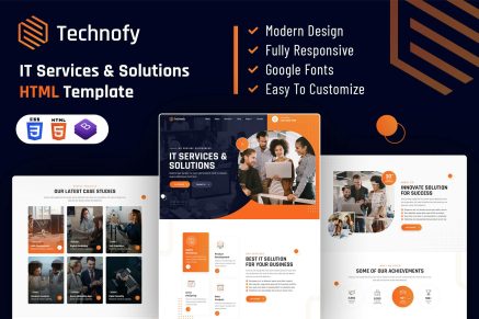 Technofy - IT Services & Solutions HTML Template