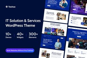Techza – IT Solutions & Technology WordPress Theme