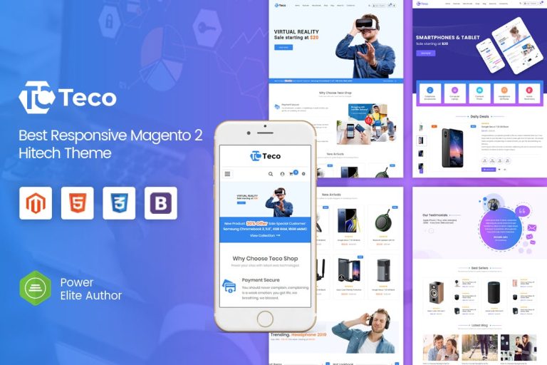 Teco – Responsive Hitech/Digital Magento Store T