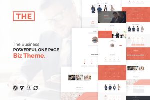 The Business – Powerful One Page Biz WP Theme