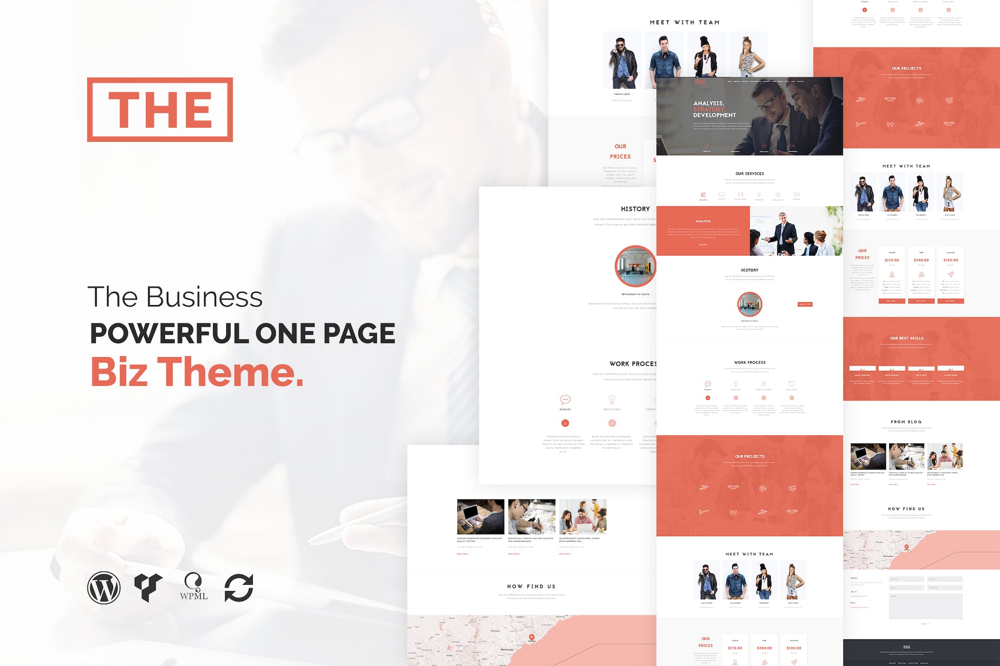 The Business- Powerful One Page Biz 1.6.1 WordPress Theme