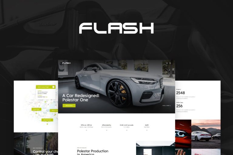 The Flash WordPress Theme