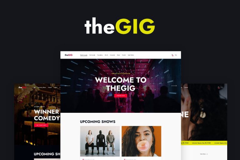 The Gig WordPress Theme