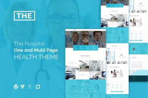The Hospital – One and Multi Page Health Theme