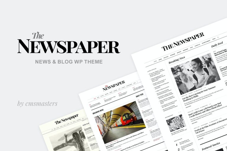 The Newspaper – News Magazine Editorial WordPress Theme