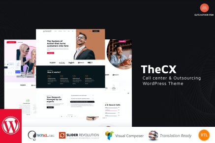 TheCX - Customer Experience 2.8 WordPress Theme