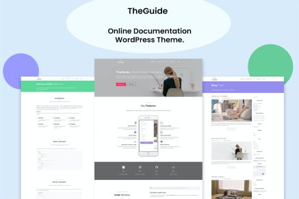 TheGuide- Online Documentation 1.0 WordPress Theme
