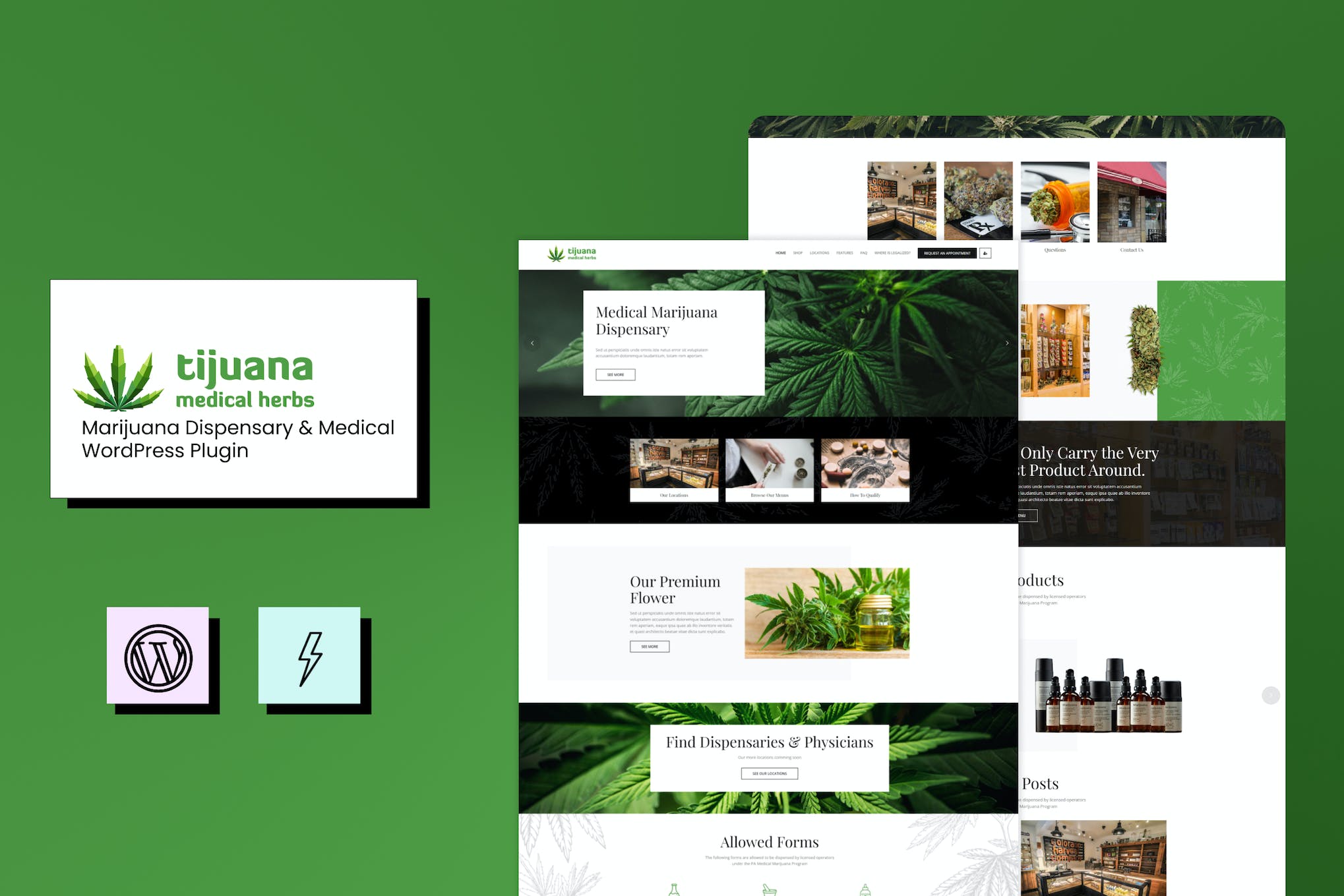 Tijuana - Marijuana Dispensary & Medical WordPress 1.6.1