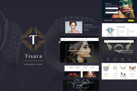 Tisara Jewelry WooCommerce 0.9.0 WordPress Theme