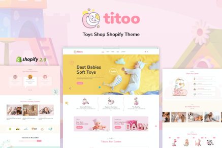 Titoo | Shopify Theme Kids Store, Children Toys Shop