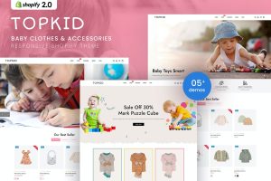 Topkid – Baby Clothes & Accessories Shopify Theme