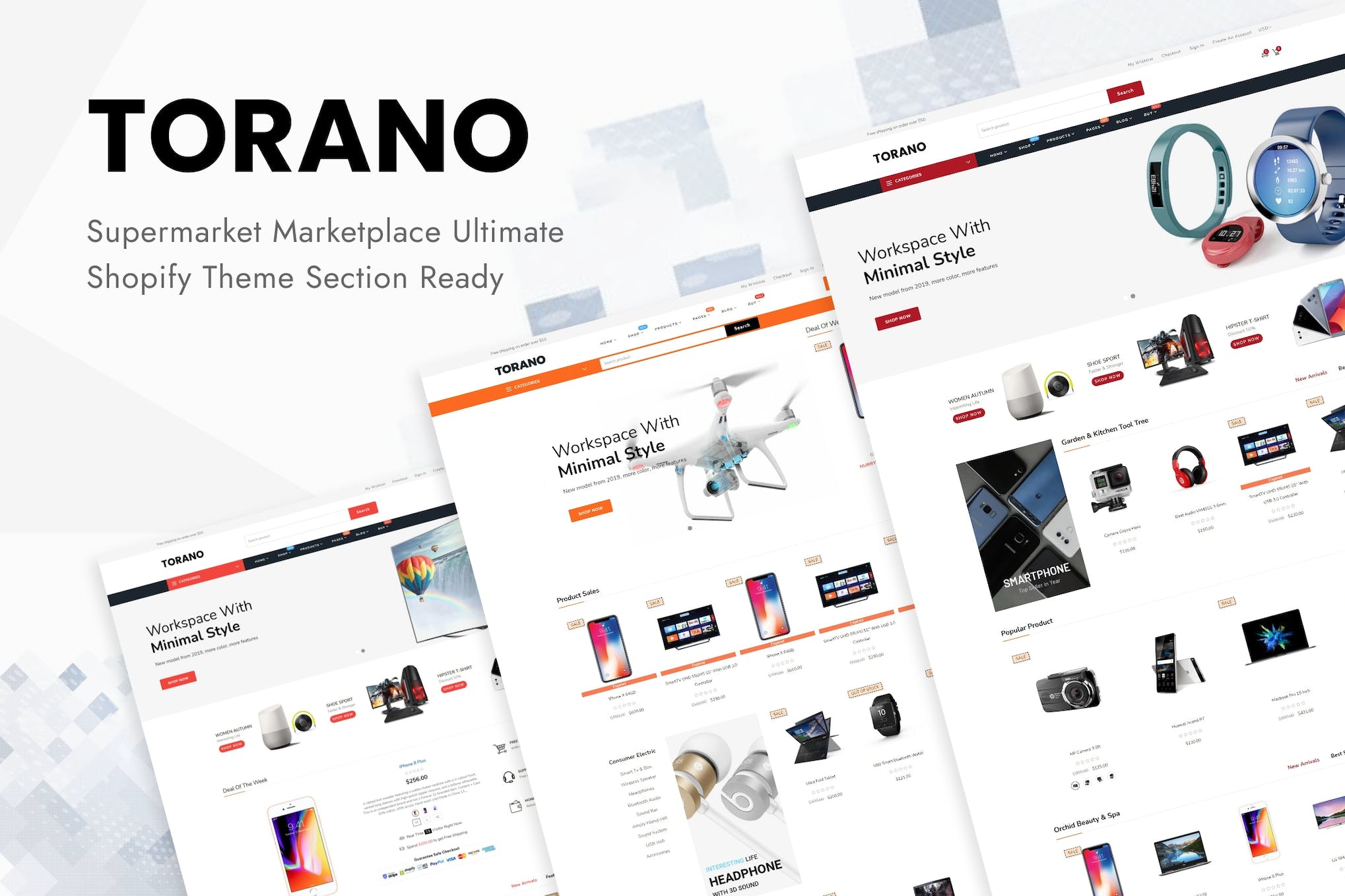 Torano - Supermarket Marketplace Ultimate Shopify Theme