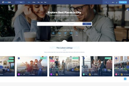 TownHub- Directory & Listing 1.8.2 WordPress Theme