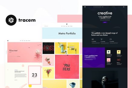 Tracem- Agency & Portfolio 2.0.0 WordPress Theme