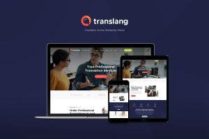 Translang WordPress Theme