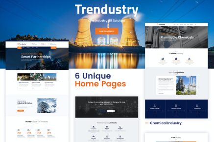 Trendustry - Industrial & Manufacturing 1.1.3 WordPress Theme