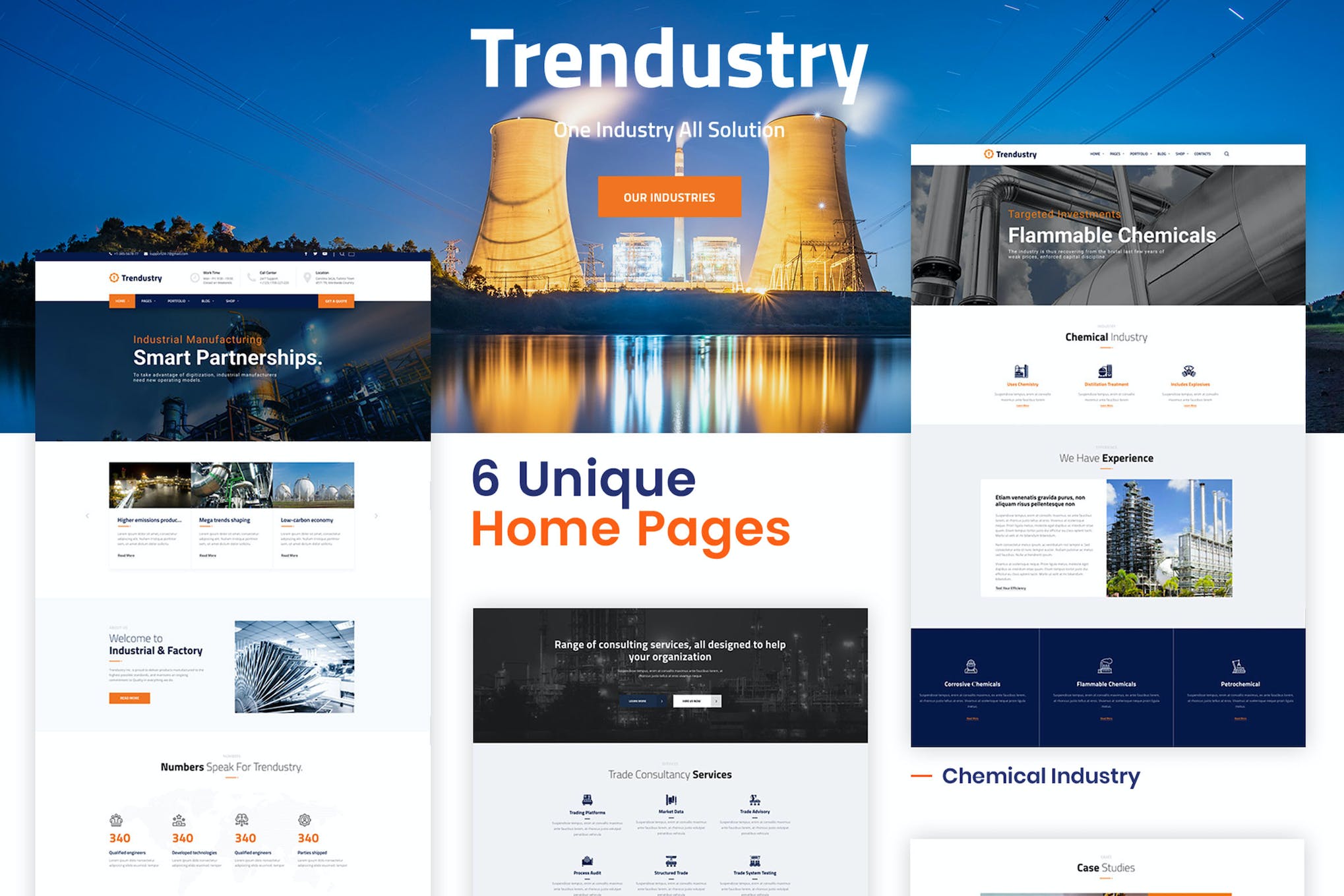 Trendustry - Industrial & Manufacturing 1.1.3 WordPress Theme